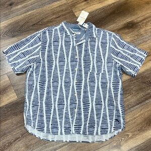 NWT Tommy Bahama The Veracruz Cay Boardwalk Blues Silk Shirt 🐟